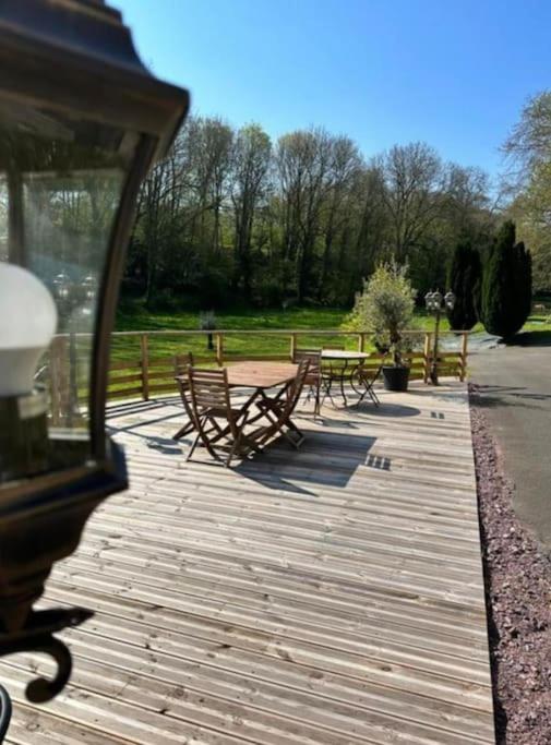 Le Manoir Du Val Villa Douvres-la-Delivrande ภายนอก รูปภาพ