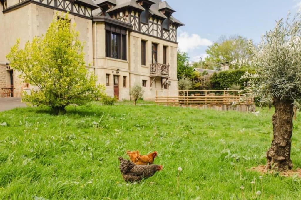 Le Manoir Du Val Villa Douvres-la-Delivrande ภายนอก รูปภาพ