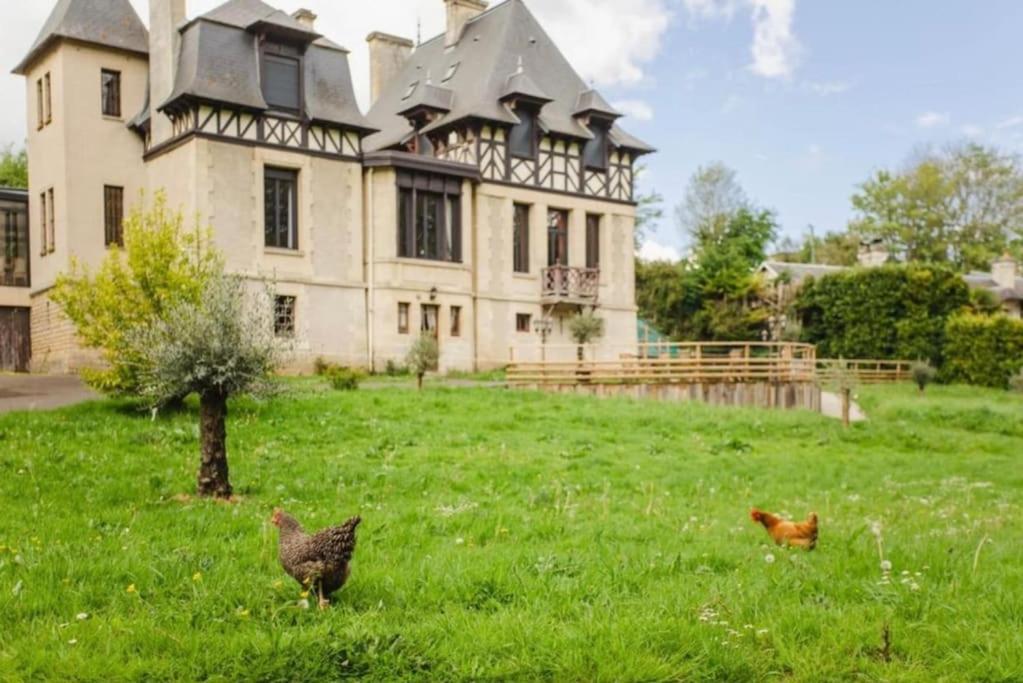 Le Manoir Du Val Villa Douvres-la-Delivrande ภายนอก รูปภาพ